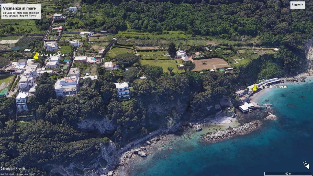 Willa Casa Del Mare Capri Zewnętrze zdjęcie
